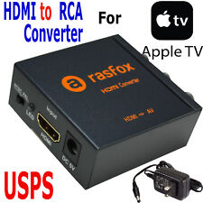 HDMI to 3RCA Composite AV Converter for AppleTV Apple TV 1/2/3/4 Generation picture