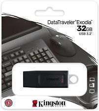 Kingston 32GB DataTraveler Exodia USB 3.2 Flash Drive Thumb/Pen/Jump/USB Stick picture