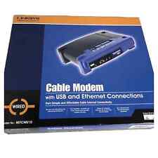 Linksys EtherFast Cable Modem with USB & Ethernet Connections BEFCMU10 Cisco picture