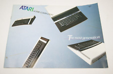 1983 ATARI HOME COMPUTERS THE NEXT GENERATION VINTAGE COLLECTIBLE BROCHURE picture