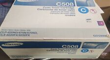 Genuine Samsung CLT-C508S Cyan Toner Cartridge CLP-620ND 670N/ND CLX-6220FX New picture