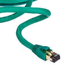 CAT8 Ethernet Cable Super Speed 40Gbps LAN Wire Green 0.5FT- 75FT Multipack  LOT picture