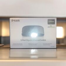 D-Link (DGS-1005G) 5-Ports External Ethernet Switch Dlink Green Brand New In Box picture