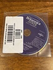 Encyclopaedia Britannica 2003 Ready Reference PC CD-ROM Windows Mac Disc SEALED picture
