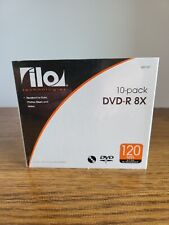 iLO DVD+R 4.7GB 120 minutes 8x Recordable Disc Jewel Cases Sealed NEW picture