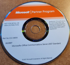 Microsoft Office Communications Server 2007 Standard X14-08836 CD picture