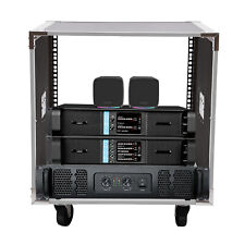 10U Portable Rolling Network Rack Open Frame Server Rack Free Standing  picture