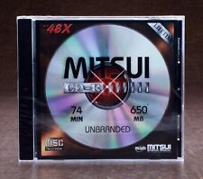 Mitsui CD-R 74 Min 650 MB Thermal Discs Unbranded 48X picture