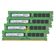 SAMSUNG 4x 8GB PC3L-12800E DDR3-1600Mhz ECC UDIMM Unbuffered RAM M391B1G73BH0 %y picture