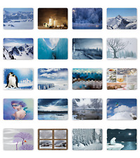 Ambesonne Winter Mousepad Rectangle Non-Slip Rubber picture