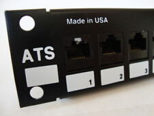 Cat 6, 24 Port with RJ45 In Line Coupler Unshielded Patch Panel picture