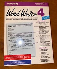 Timeworks Word Writer 4 Commodore 64/128/SX64 Computers 5.25
