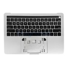 MacBook Pro 13” 2017 A1706 Silver Original OEM Top Case Keyboard Frame 661-07951 picture