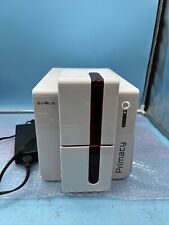 Evolis Primacy Expert ID Card Thermal Printer pm1h000rs print badges -Excellent picture