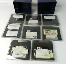 IOMEGA PC100 MB ZIP Lot of 8 DISKS IN JEWEL CASES WITH 2 IOMEGA STORAGE BOXES picture