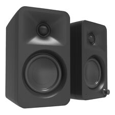 Kanto ORA Powered Reference Desktop Speakers with Bluetooth - Pair (Black) picture