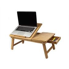 Mind Reader Laptop Lap Desk Flip Top with Drawer Foldable Legs Breakfast Tray... picture