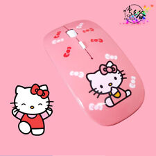 Cute Wireless Mouse Cartoon Ultra Slim Computer Mause Gaming Mice For Girl Kids picture