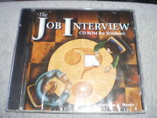 The Job Interview CD-ROM for Windows Barbara A. Weeks NEW old version  picture