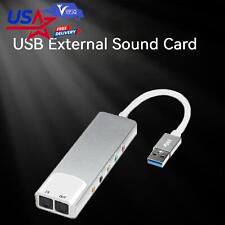 New Aluminum Alloy USB Optical Fiber SPDIF Card for AC-3 DTS 5.1 Channel Silver picture