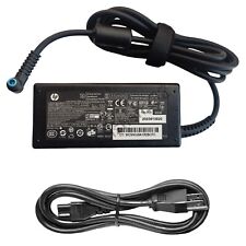 Genuine OEM HP 65W 19.5V 3.33A blue tip AC Adapter Charger Pavilion 710412-001 picture