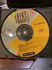 BRAND NEW UNUSED MICROSOFT OFFICE AND BOOKSHELF PROFESSIONAL 2CDs. VINTAGE. picture