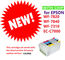 Empty Refillable Ink Cartridge T812 812 XL with chip for WF7840 WF7820 WF7310 picture