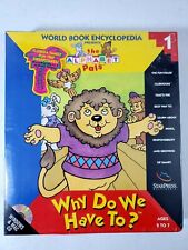 Vintage 1994 World Book Encyclopedia Alphabet Pals PC Learning Game CD Windows picture
