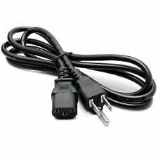 6FT COMPUTER POWER SUPPLY AC CORD CABLE WIRE FOR HP DELL ACER DESKTOP PC SYSTEM picture