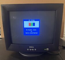 Dell E773C CRT Monitor VINTAGE Retro Games *Actual Connection UNTESTED* picture