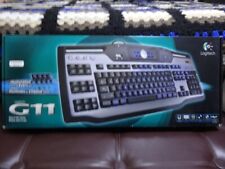 LOGITECH G11 USB WIRED GAMING COMPUTER BACKLIT KEYBOARD PROGRAMMABLE MACRO KEYS picture