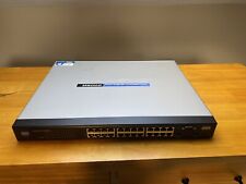 Cisco Systems Linksys SRW2024 v1 24-port 10/100/1000 Gigabit Switch With WebView picture
