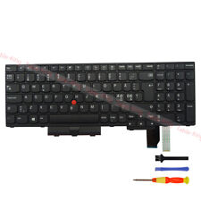 New Non-Backlit Replacement Laptop Keyboard for Lenovo Thinkpad P15V/T15P Nordic picture