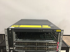 Cisco Catalyst 4-Slot Chassis WS-C6504-E Network Switch w/ 2x WS-X6148A-GE-45AF picture