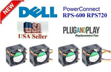 4x New Replacement Fans for Dell PowerConnect RPS-600 RPS720 picture