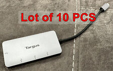 Lot 10 pcs of Targus ACH226BT USB-C to 4-Port USB-A Hub Excellent Gray picture