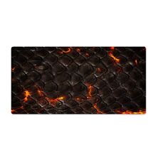 Easy Clean Laptop Keyboard Office Desk Mat Gaming Mouse Lava path 120x60 picture