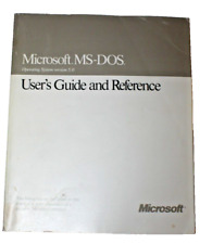 Microsoft MS DOS User's Guide and Reference Version 5.0 picture