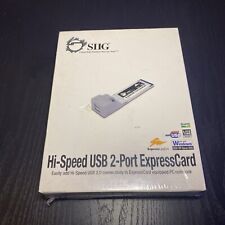 Computer/Hardware SIIG INC HI-SPEED USB 2 PORT Express card  Unopened SEALED Box picture