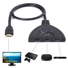 3 Port HDMI Splitter Cable 1080P Switch Switcher HUB Adapter for HDTV PS4 Xbox picture