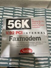 New Internal Fax Modem V.92 PCI Sterling Commications picture