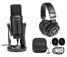SAMSON G-Track Pro Studio USB Podcast Microphone Mic+Interface+Headphones picture