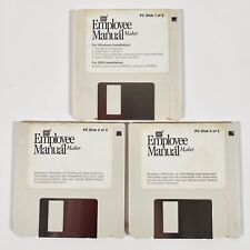 JLAN Employee Manual Maker Disks For Windows and DOS Floppy Disk picture