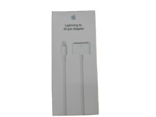 Genuine Sealed Apple Lightning to 30-pin Adapter Cable MD824ZM/A - New, Rare picture