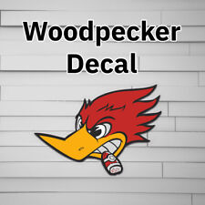 Woody Woodpecker Cigar Decal Sticker for Car, Window, Laptop, Tumbler, Water Bot picture