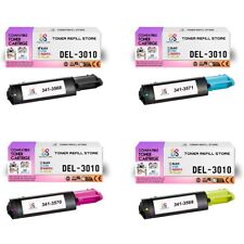 4Pk TRS 3010 BCYM Compatible for Dell 3110 3110CN MFP 3115CN Toner Cartridge picture