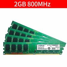 For Crucial 8GB 4x 2GB 1GB PC2-6400U DDR2 800MHz 1.8V PC Memory Desktop RAM LOT picture