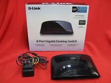 D-Link DGS-1008G 8-Port Desktop Gigabit Ethernet Switch Network 10/100/1000 picture