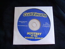 CLUEFINDERS CD MYSTERY OF THE MISSING AMULET PAPER SLEEVE PC/MAC  1999 picture