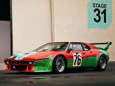 Cars 1979 bmw m 1 group 4 rennversion art andy warhol Gaming Desk Mat picture